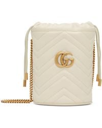 Gucci Mini gg Marmont Bucket Bag - Black
