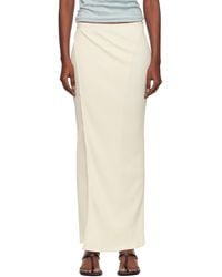 Baserange - Off- Brig Maxi Skirt - Lyst
