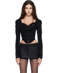 Vivienne Westwood - Bea Corset Cardigan - Lyst