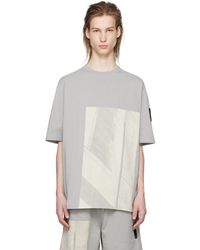 A_COLD_WALL* - * t-shirt gris à images - Lyst