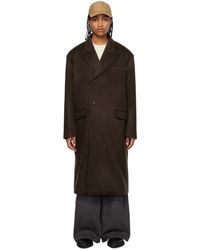 Frankie Shop - Brown Curtis Trench Coat - Lyst