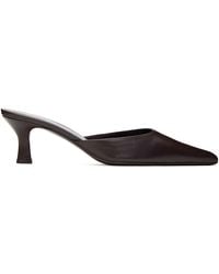 The Row - Chaussures à petit talon brunes - Lyst