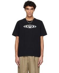 CASABLANCA - Warped Logo Short Sleeve T‑Shirt - Lyst