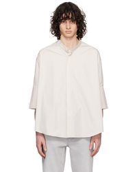 Ami Paris - Off- Oversized Shirt - Lyst
