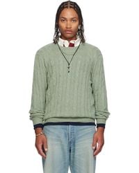 Polo Ralph Lauren - 'The Iconic Cable-Knit' Cashmere Sweater - Lyst