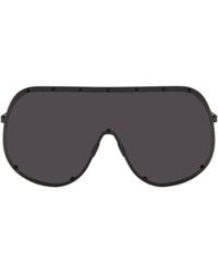 Rick Owens - Temple Shield Sunglasses - Lyst