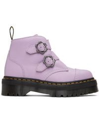Dr. Martens - Devon Flower Ankle Boot - Lyst