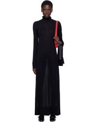 TOTEME - Slit Sleeve Knit Maxi Dress - Lyst