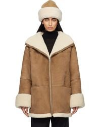 TOTEME - Signature Shearling Jacket - Lyst