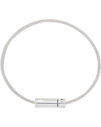 Le Gramme Polished 'le 7 Grammes' Cable Bracelet - Metallic