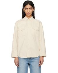 DUNST - Off- Classic Denim Shirt - Lyst