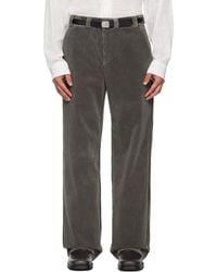 Rier - Ssense Exclusive Corduroy Trousers - Lyst