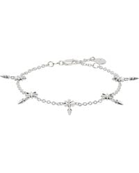 Stolen Girlfriends Club - Midnight Cross Bracelet - Lyst