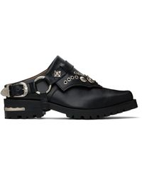 Toga Virilis - Leather Slip-On Loafers - Lyst