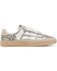 Amiri - Off- Snake Pacific Bones Sneakers - Lyst