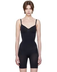 Skims - ブラック Seamless Sculpt ミッドサイ ボディスーツ - Lyst