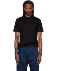 HUGO - Stand Collar Slim-Fit Stretch Cotton T-Shirt - Lyst
