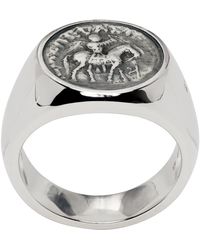 Tom Wood Coin Ring - Metallic