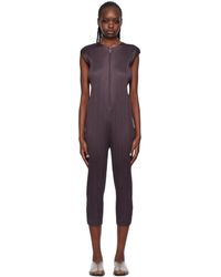 Pleats Please Issey Miyake - Purple Monthly Colors November Jumpsuit - Lyst