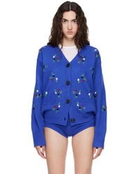 Marni - Floral Details Cardigan - Lyst