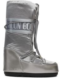 Moon Boot - Icon Glance Satin Boots - Lyst