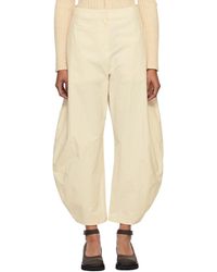 Amomento - Curved Leg Trousers - Lyst
