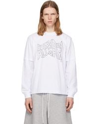 Sacai - 'Geoff Print L/S T-Shirt - Lyst