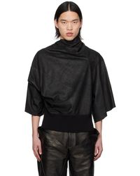 Rick Owens - Cylinder Leather T-Shirt - Lyst
