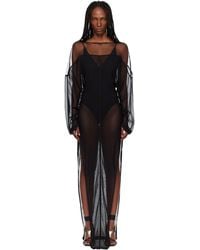 Rick Owens - Temple Collage Maxi Dress - Lyst