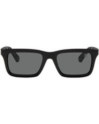 Burberry - Logo Rectangular Sunglasses - Lyst