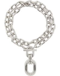 Rabanne - Double Xl Link Pendant Necklace - Lyst