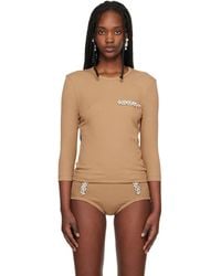 Simone Rocha - Embellished Underpinning T-Shirt - Lyst