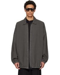 Fear Of God - Garment Dyed Cotton Windbreaker Jacket - Lyst