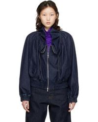 Dries Van Noten - Cocoon Denim Jacket - Lyst