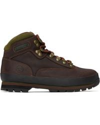 Timberland - Euro Hiker Leather Boots - Lyst