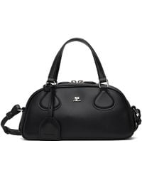 Courreges - Friday Bowling Leather Bag - Lyst