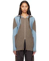 Kiko Kostadinov - Dakota Oversized Knit Hoodie - Lyst