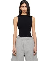Entire studios - Boat Neck Top - Lyst
