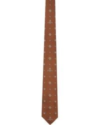 Vivienne Westwood - Tan 7Cm Silk Tie - Lyst