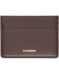 Jil Sander - Curve Card Holder - Lyst