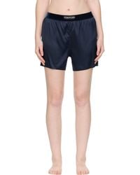 Tom Ford - Stretch Silk Satin Boxer Shorts - Lyst