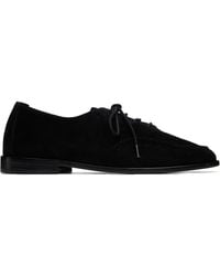 Hereu - Juliol Lace Up Suede Loafers - Lyst