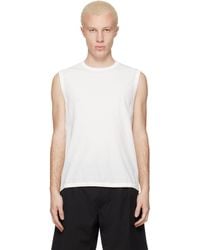 Lady White Co. - Sleeveless T-Shirt - Lyst