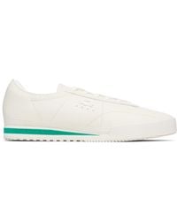 Lacoste - Off- Aura Leather Sneakers - Lyst
