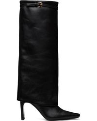 STAUD - Wally Foldover High Heel Boots - Lyst
