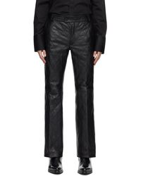 Ernest W. Baker - Quilted Leather Pants - Lyst