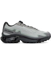 Salomon - Gray & Silver Xt-slate Advanced Sneakers - Lyst