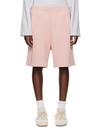 Acne Studios - Embroidered Logo Shorts - Lyst