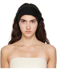 MERRMA - Ssense Exclusive Froisse Bandeau Headband - Lyst