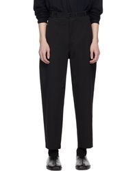 Lemaire - Belted Carrot Trousers - Lyst